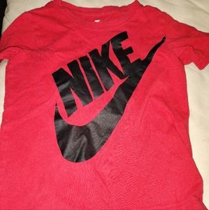 Nike Red Graphic Toddler T-Shirt